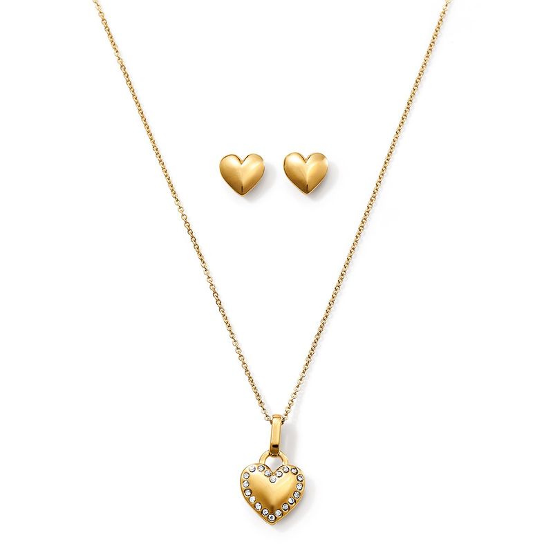 set-de-collar-y-aretes-de-coraz�n-en-color-dorado-esika