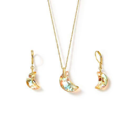 Estuche Collar + Aretes Moon Paradise
