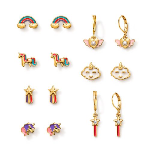 Estuche de Aretes x7 Unicorn Colors